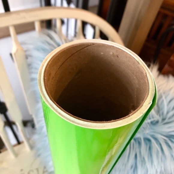 Permanent, Vinyl Roll, Lime Green, Sign Vinyl, 24 Inches Wide x 14 Feet Long - Picture 2 of 6